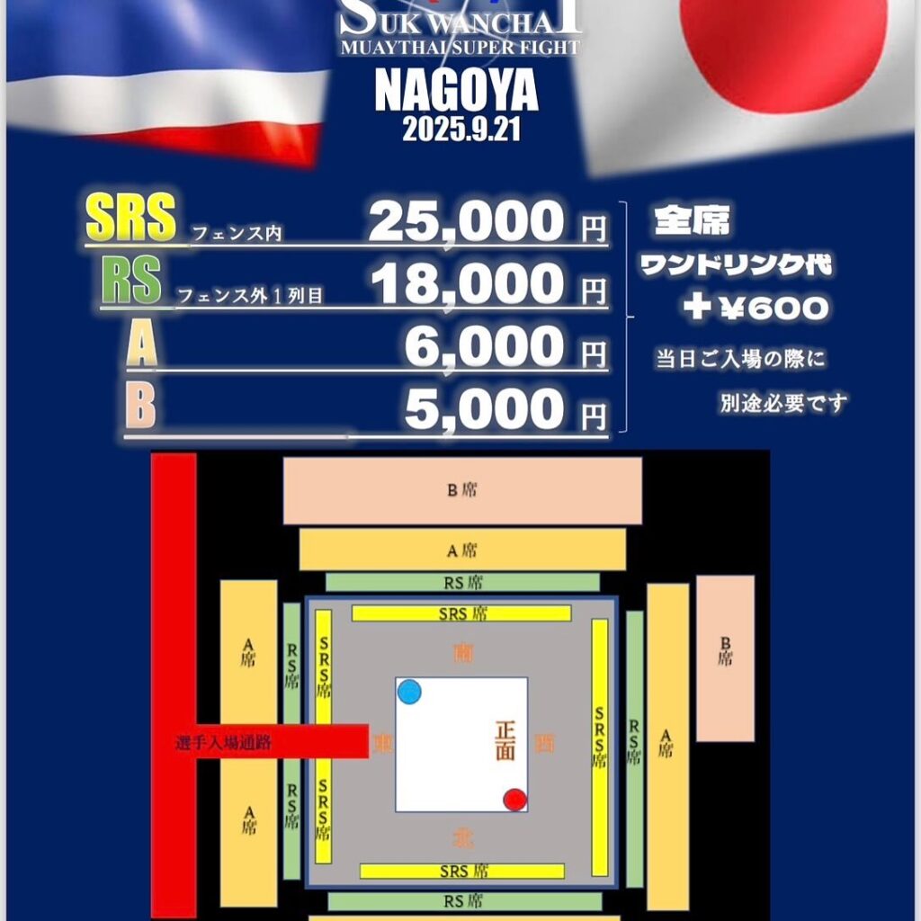 チケット料金表